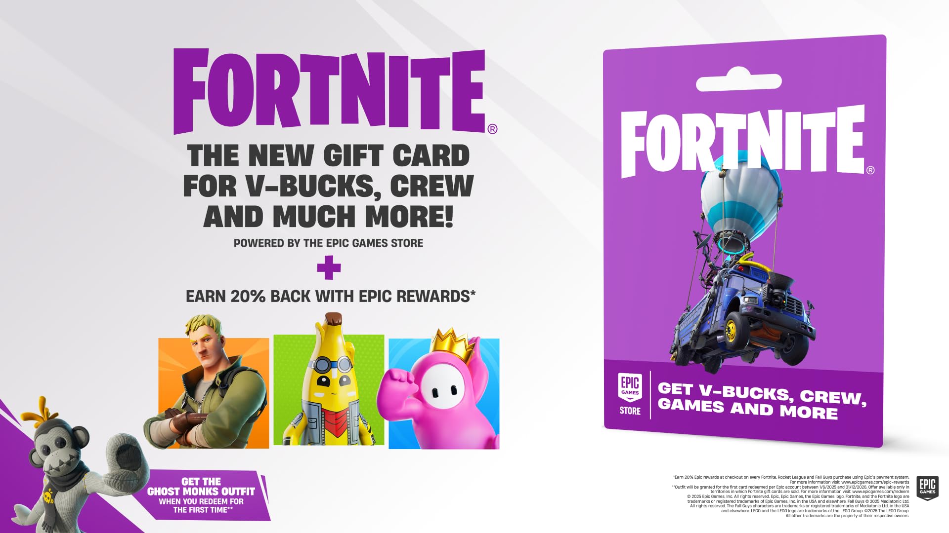 Amazon.com: Fortnite eGift Card - Powered by the Epic Games Store